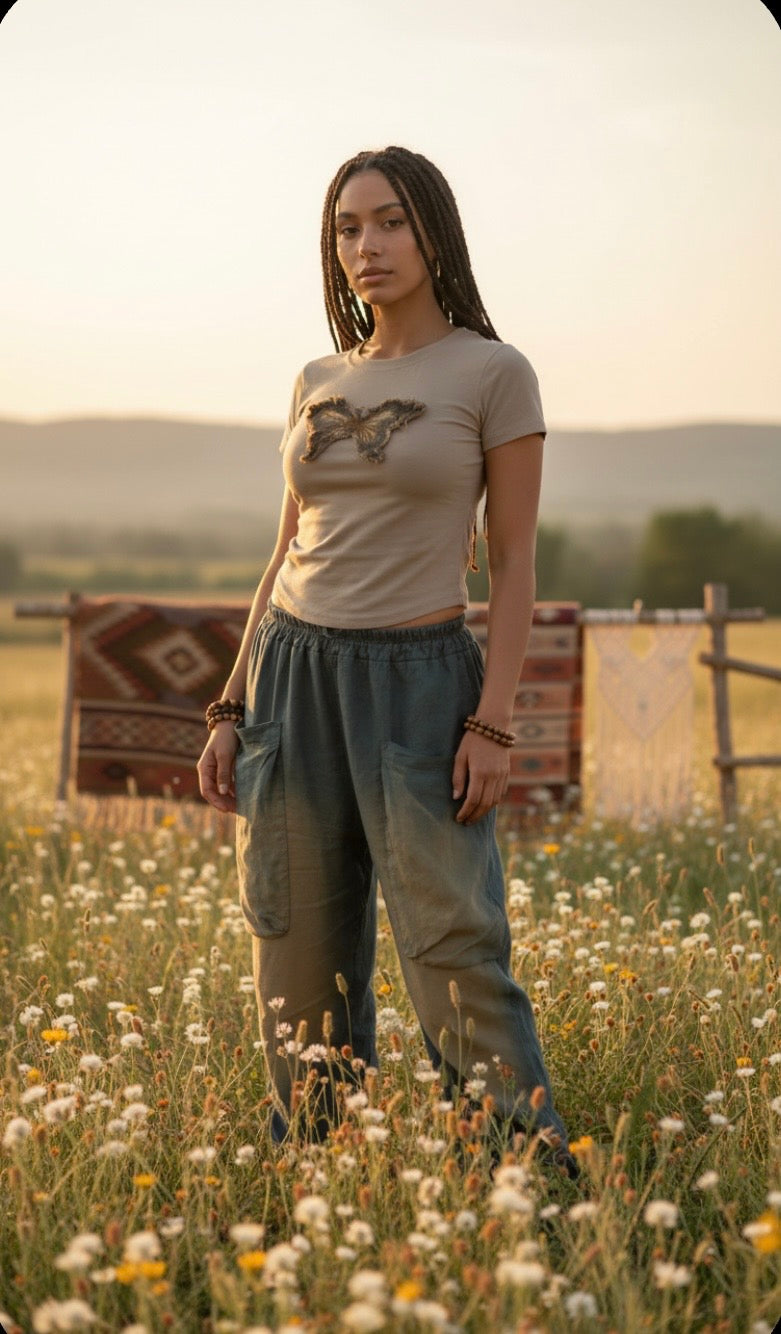 Camiseta mariposa