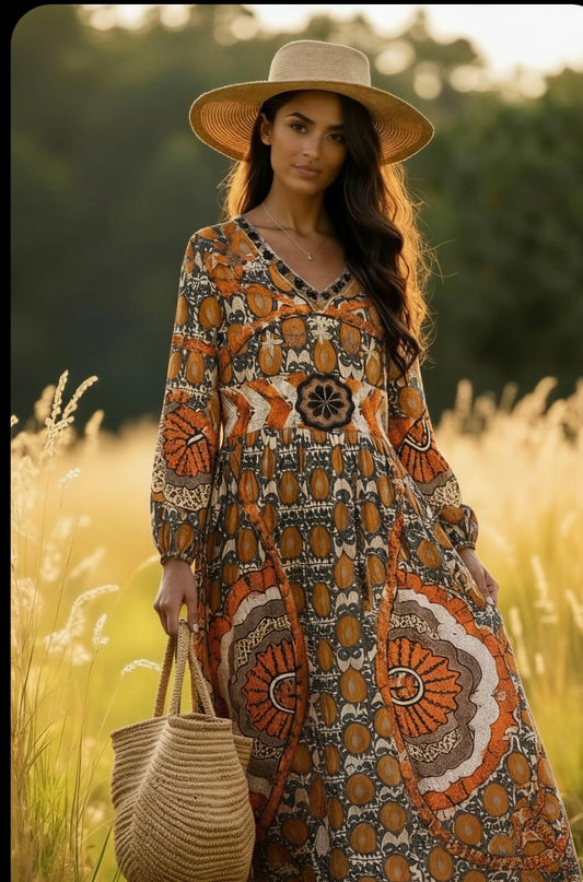 Vestido Bordado