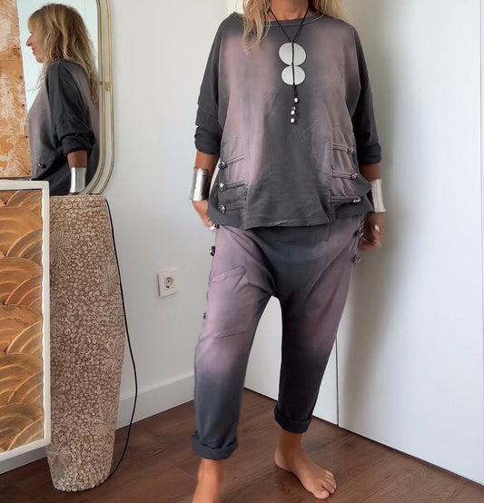 Pantalón degradado