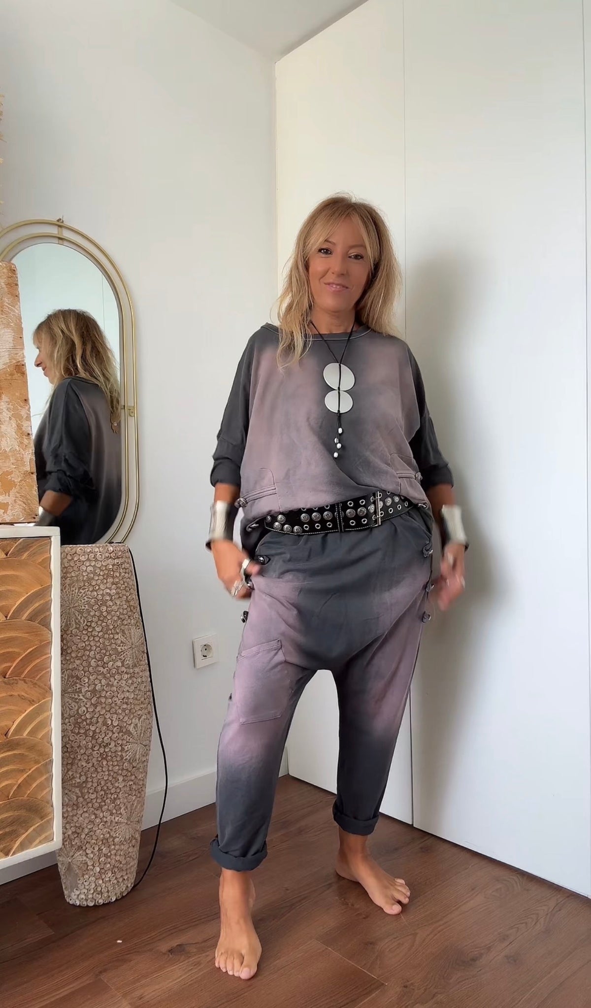 Pantalón degradado