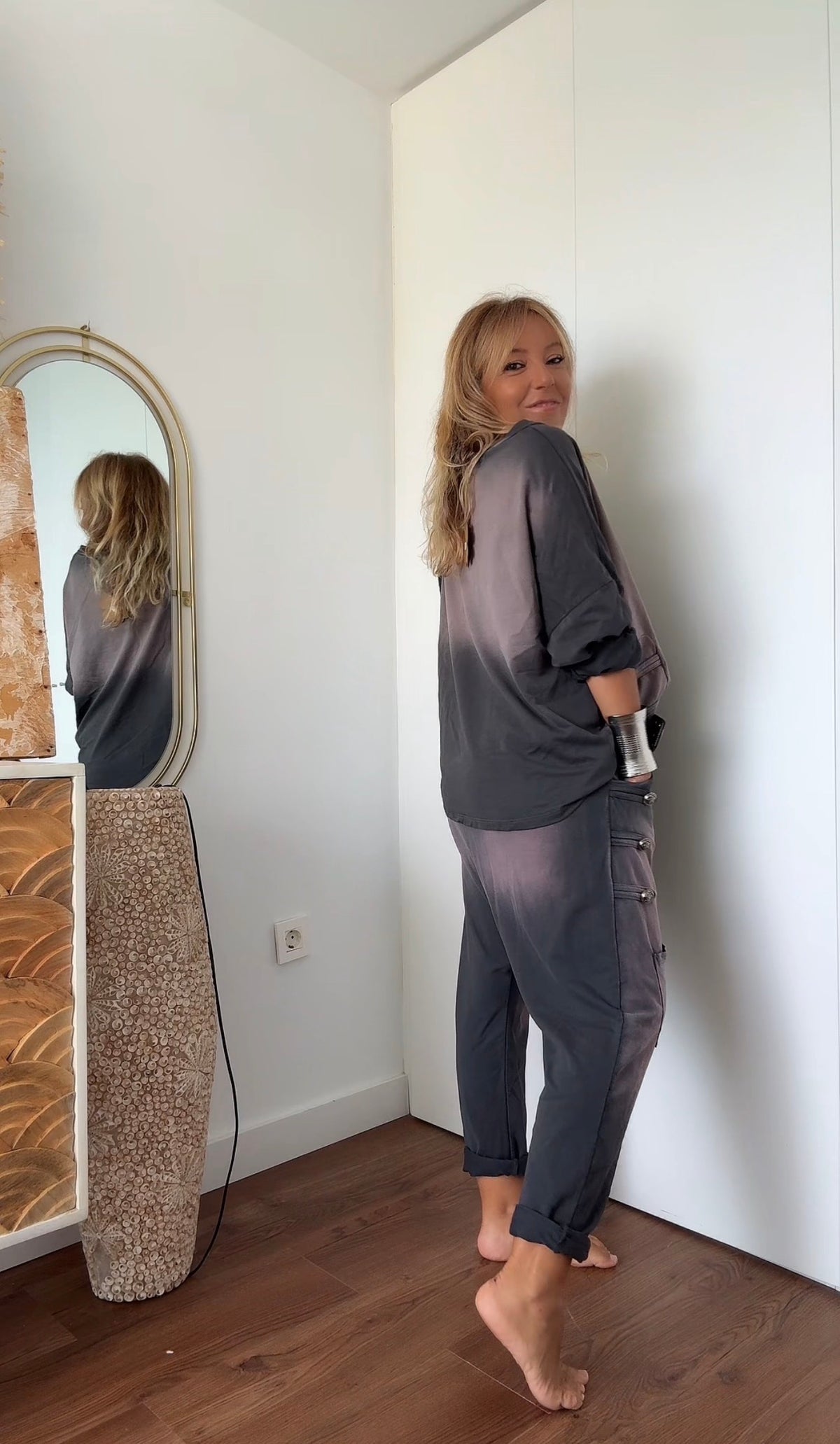Camiseta degradada