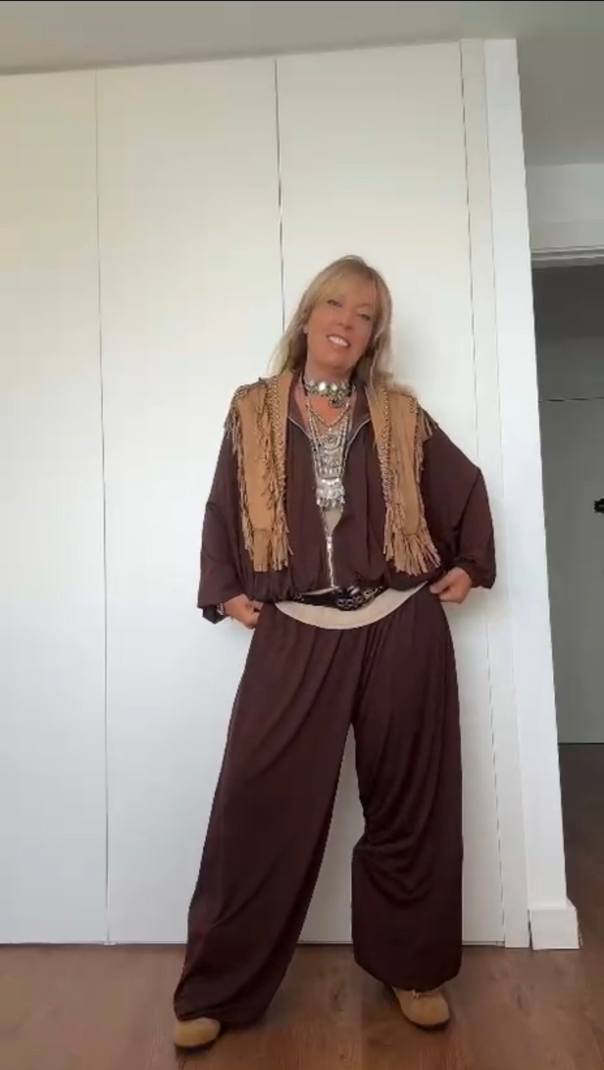 Poncho cuello