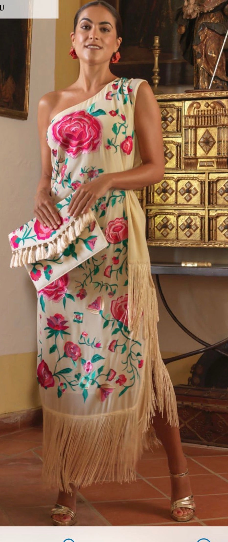 Vestido de gasa
