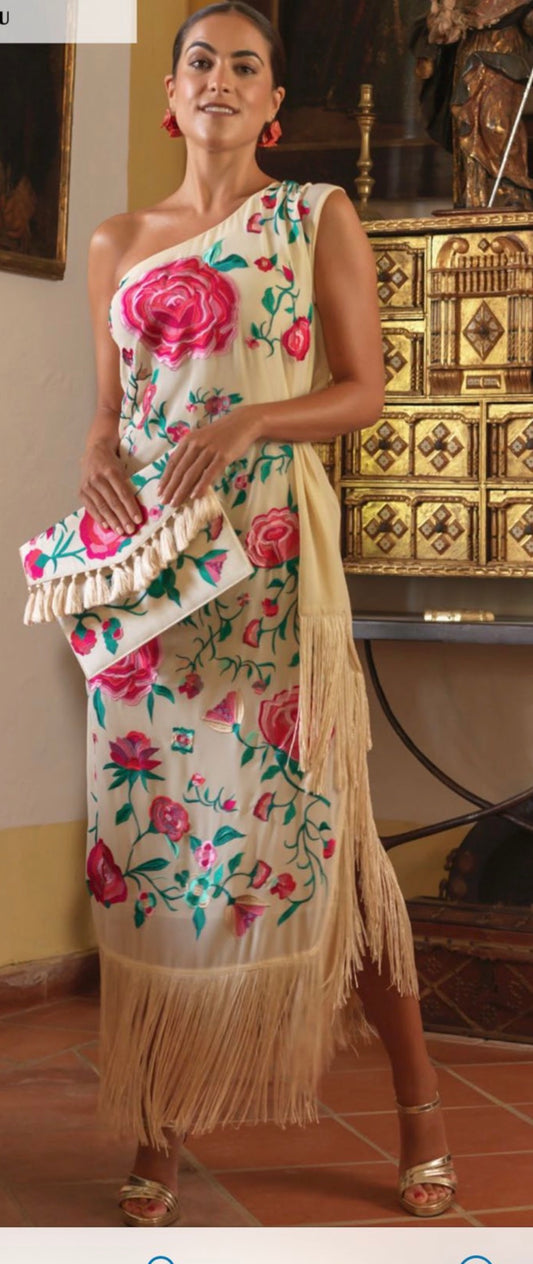 Vestido de gasa
