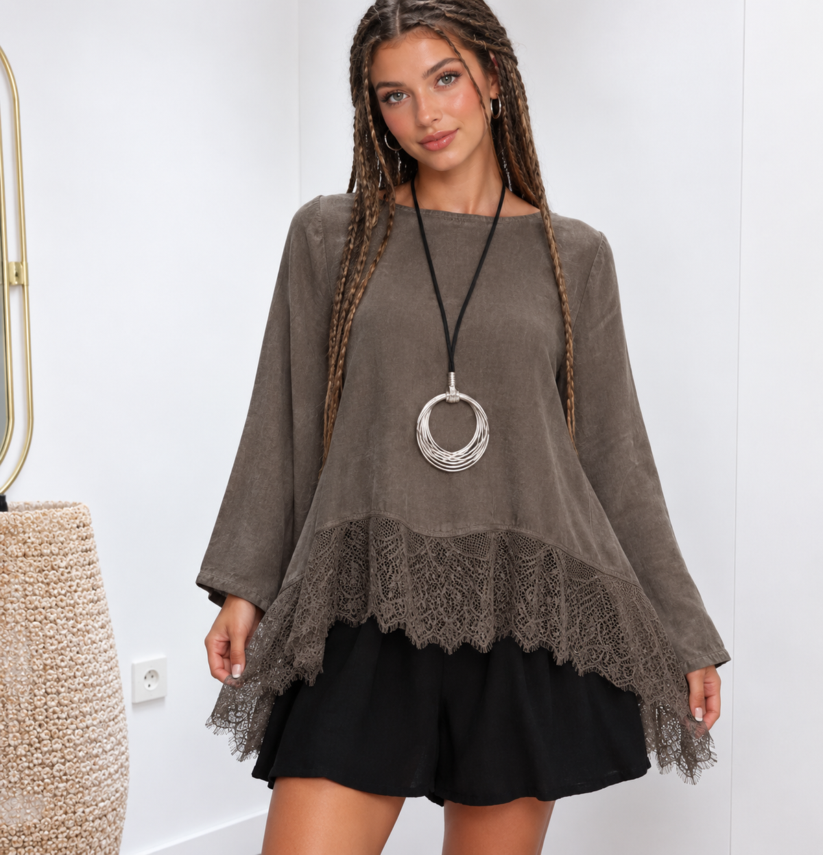Camisa viscosa